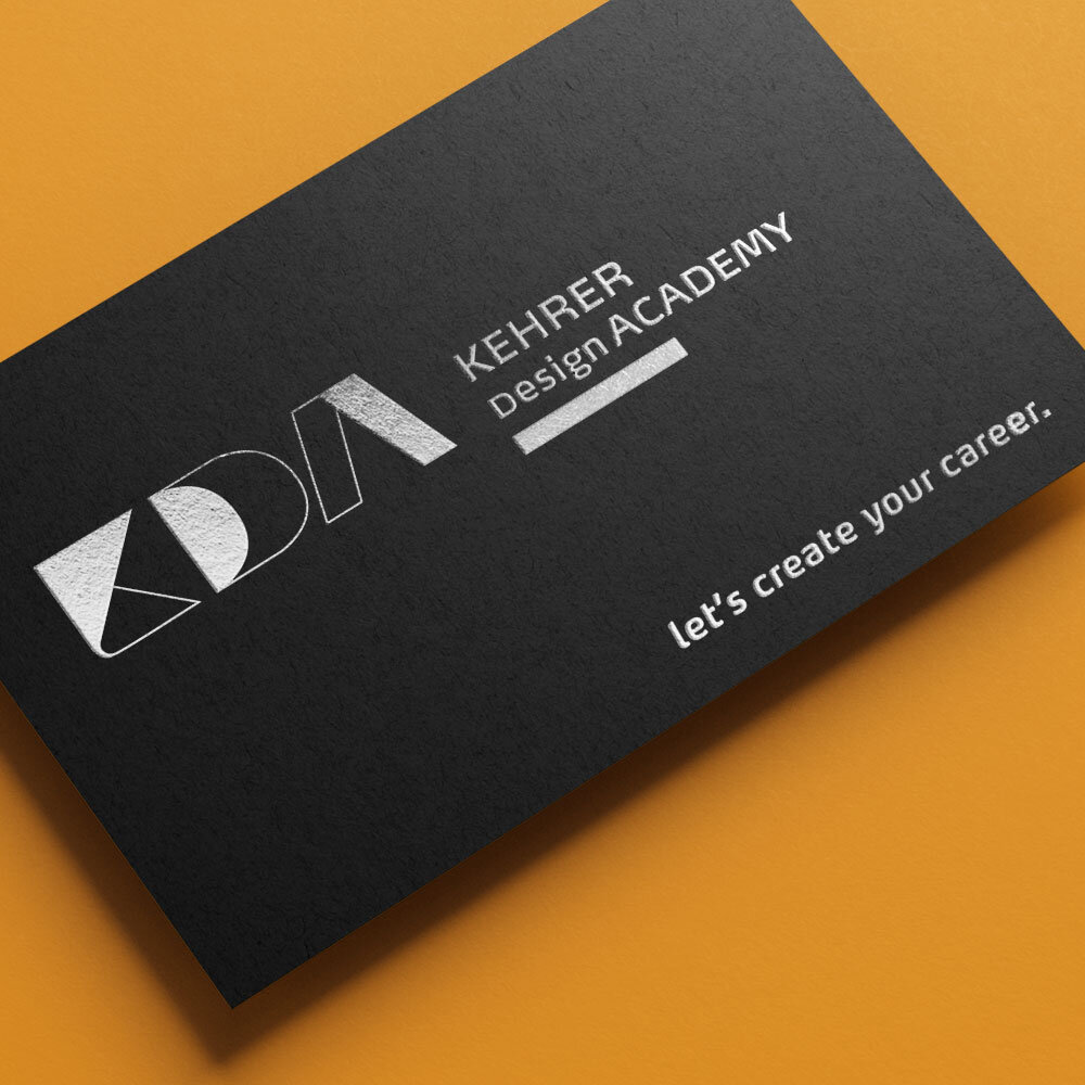 Kehrer Design Academy Logo und Claim